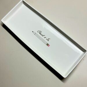 Rosanna cream ceramic tray